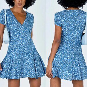 Princess Polly Blue Floral Sundress
